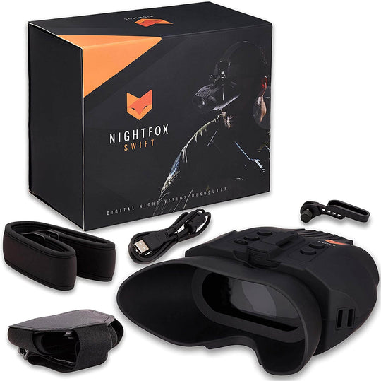Nightfox Swift Night Vision Goggles | INCLUDES ACCESSORIES