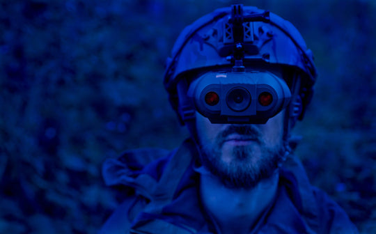 Nightfox Swift Night Vision Goggles in action | Mounted on a helmet