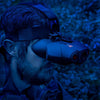 Nightfox Swift Night Vision Goggles in action mounted on a headstrap