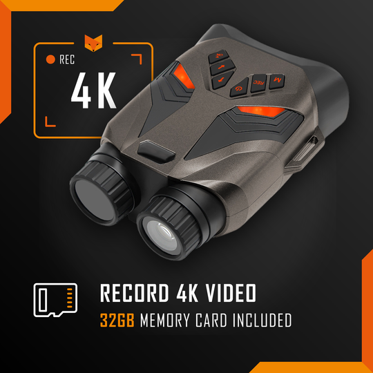 Feature of Nightfox Ember - Record 4K video