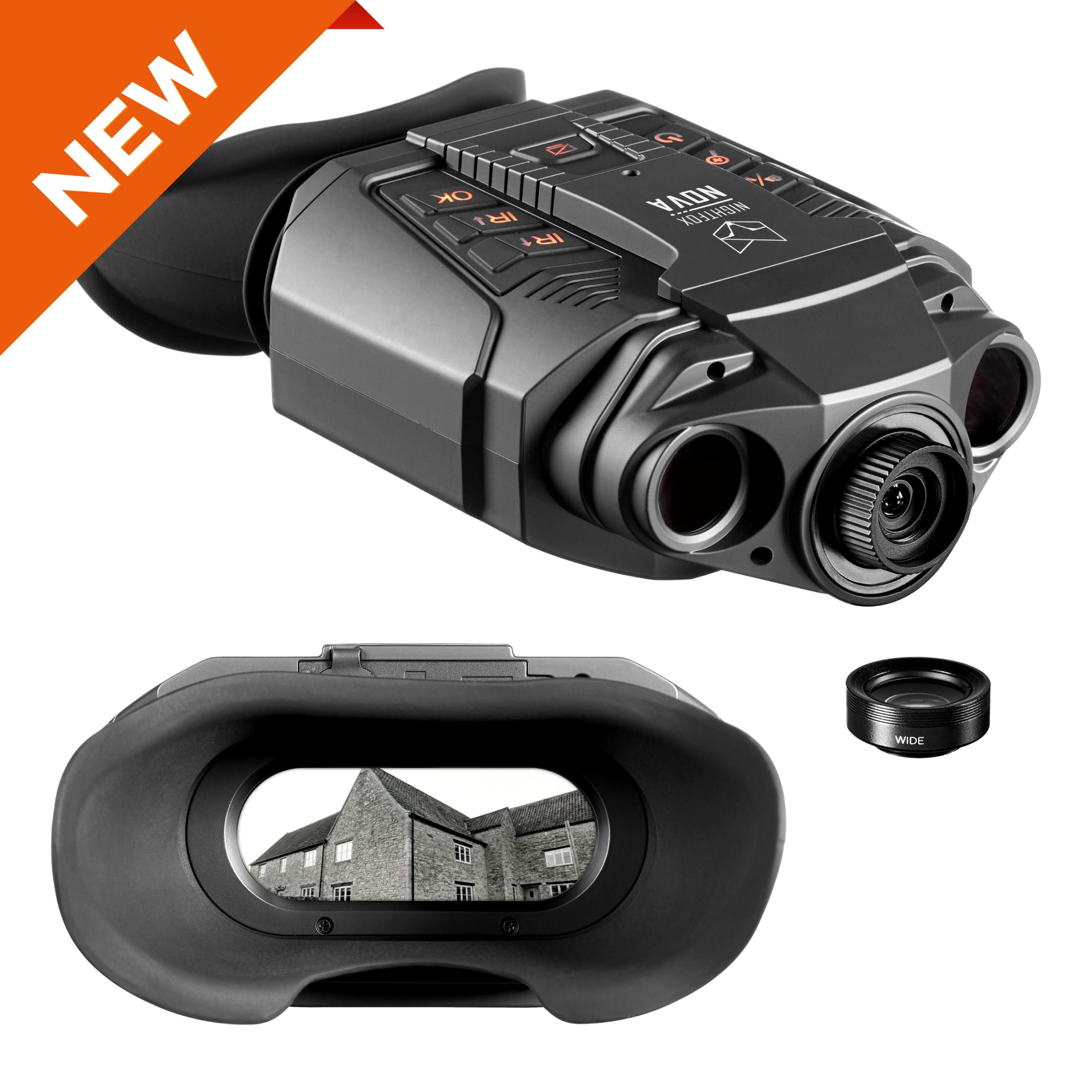 A picture of the Nightfox Nova Night Vision Binoculars