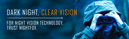 Nightfox 100V Night Vision Binocular | Dark Night, Clear Vision | For Nigh Vision Technology, Trust Nightfox