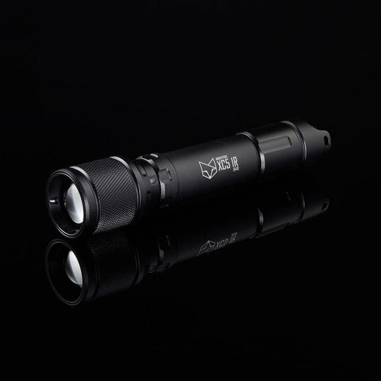Nightfox XC5 940nm Low Glow Infrared LED Flashlight with black background